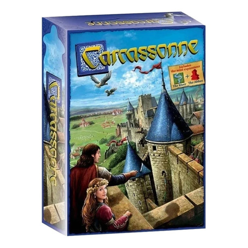 Jeu société carcassonne - jeu,