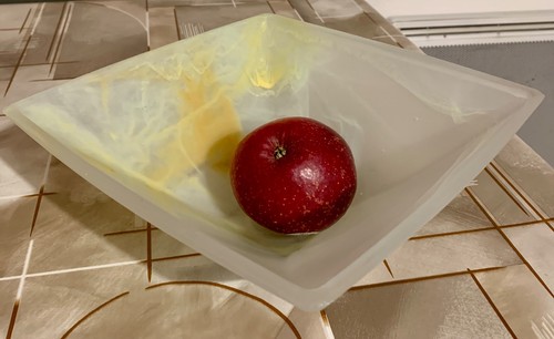 Coupe fruits verre - coupe, à