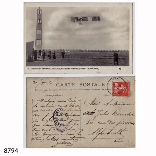 8794 cpa carte postale - carte,
