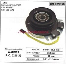 Embrayage Électromagnétique Warner Tondeuse Toro 029050
