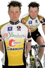 CYCLISME carte cycliste GEOFFREY DEMEYERE équipe VLAANDEREN T interim 
