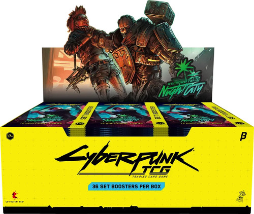 Cyberpunk tcg booster box - cyberpunk,