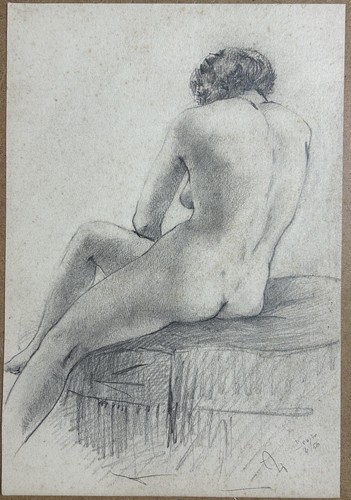 Original pencil drawing - pencil,