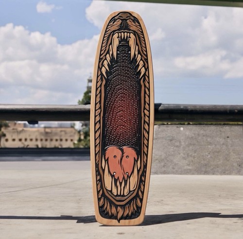 Bear walker skateboard - bear,