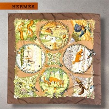 Écharpe HERMES Carre 90 soie