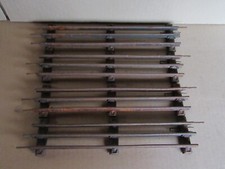 C1 Vintage Märklin Allemagne Lot 4 Droites Rails Zéro O Réseau Train