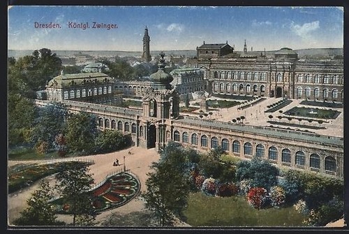 Dresde roi chenil - roi., avec