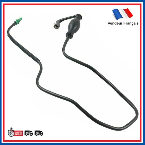 Tuyau carburant avec poire - avec,