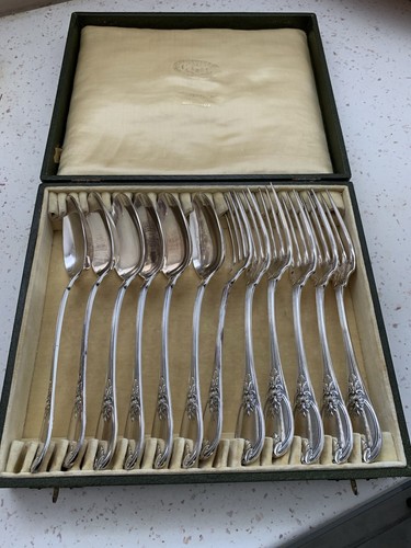 Ensemble fourchettes argent