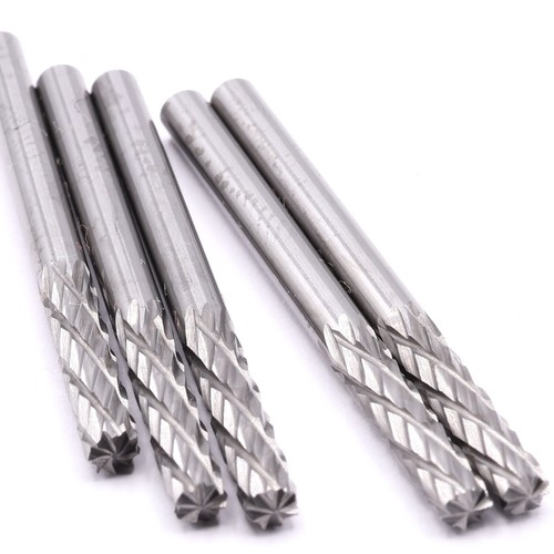 Vhm fraise 3mm pour dremel - 5x,