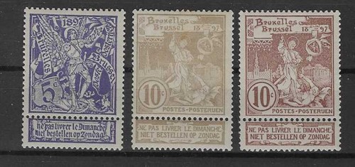 Belgium 1896 cob 3 - 1896,