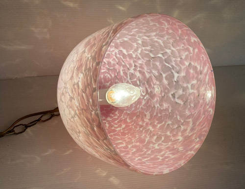 Lustre suspension verre