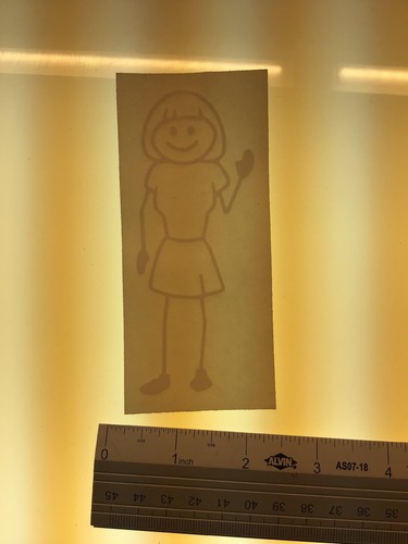 Sick figure woman - sick,