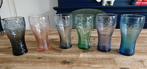 Lot verres coca cola - 6,