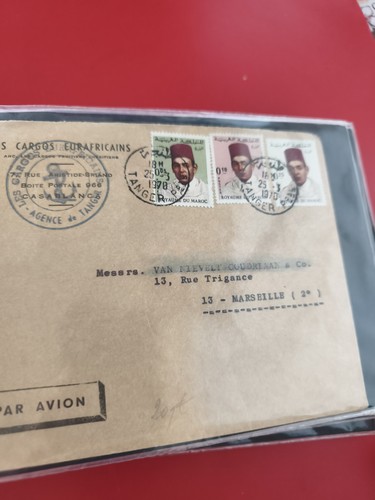 Ancienne enveloppe oblitérée
