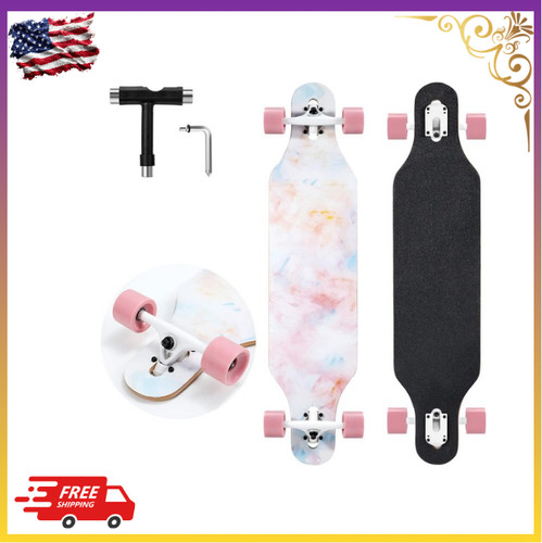 Drop through longboard - through,