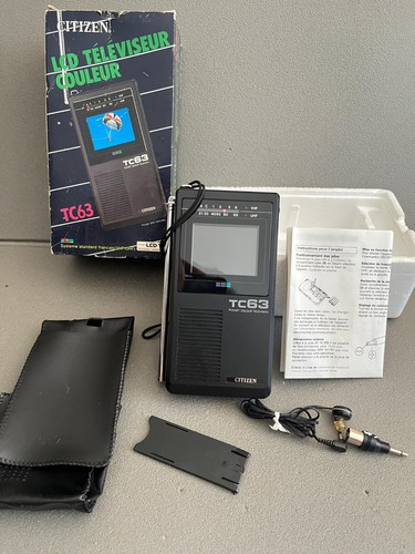 Vintage portable lcd - tv,