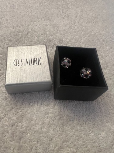 Boucles oreilles cristaluna