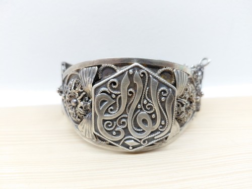 Bracelet manchette berbère - bracelet,