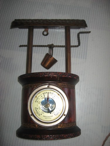 Ancien baromètre forme - baromètre,