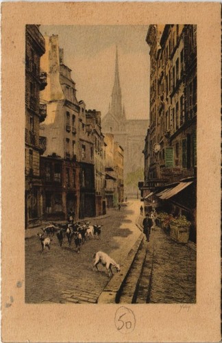 Cpa paris rue du - cpa,