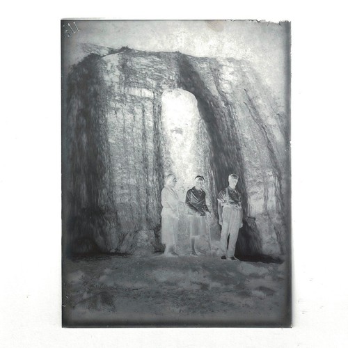 Ancienne plaque photo verre - plaque, en