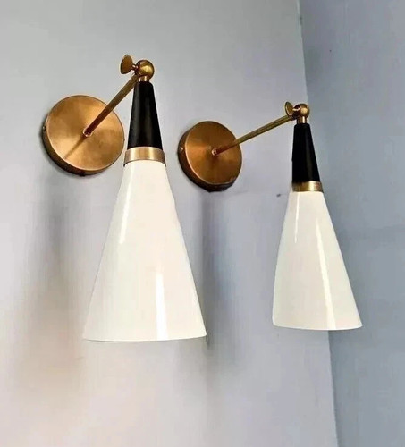 Paire appliques lumineuses - d'appliques,