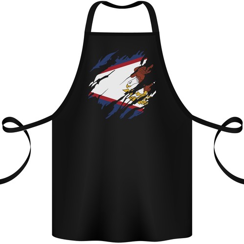 Tablier coton drapeau - tablier,