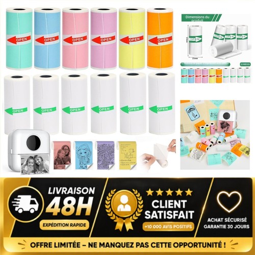 Rouleaux papier thermique - rouleaux,