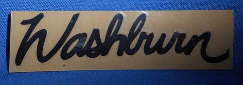 Genuine washburn headstock - genuine,