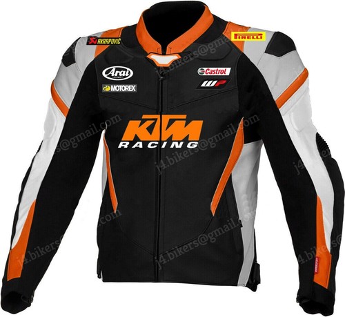 Ktm veste cuir motard - ktm,