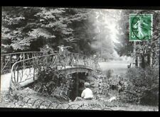 VESOUL (70) PASSERELLE MEILHER animée / JARDIN PUBLIC en 1913