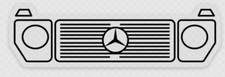 Mercedes G Wagon Grill Sticker