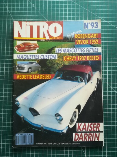 Revue nitro 1989 - revue, n°93