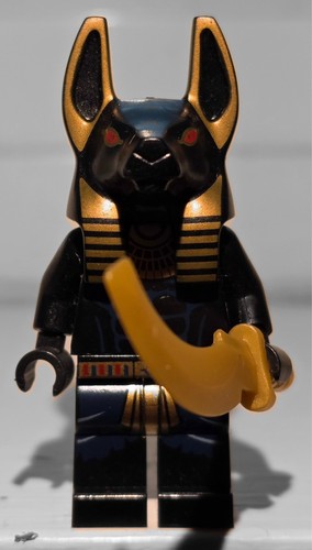 Lego minifigure anubis guard - lego, minifigure-