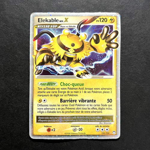 Carte pokemon elekable niv - carte, x