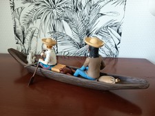 Pirogue Tintin kuifje leblon