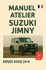 Manuel Atelier SUZUKI JIMNY -