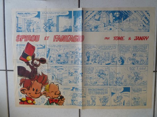 Poster spirou et fantasio - /,
