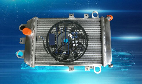 Aluminum radiator fan - radiator+fan, for
