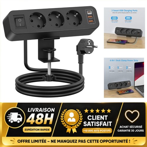 Prise table avec usb - avec, et