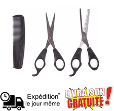 Ciseaux avec peigne pour