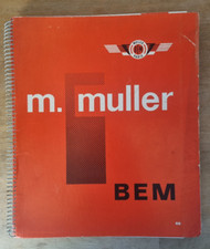 magnifique catalogue Outillage Automobile M. MULLER BEM 1966