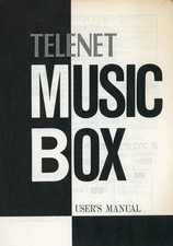 broken PC-8801SR software [Instruction only] TELENET MUSIC-BOX