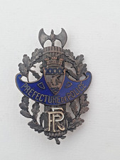 Officier police judiciaire Paris matriculé D387 préfecture police éclats d'émail