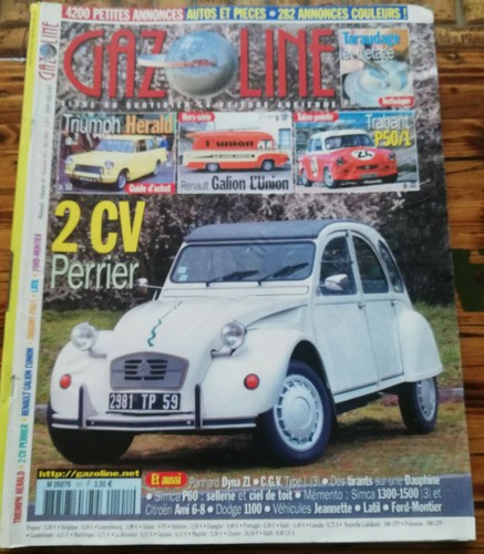 Gazoline citroën 2cv perrier - gazoline,