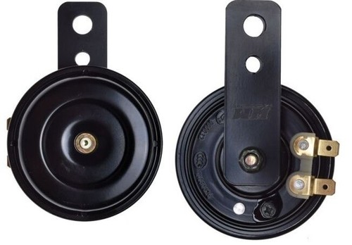 Klaxon 12v noir 5cm - klaxon,