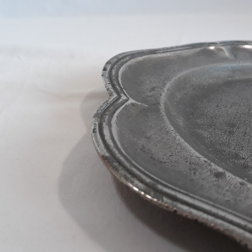 Plat étain xviiième - plat,