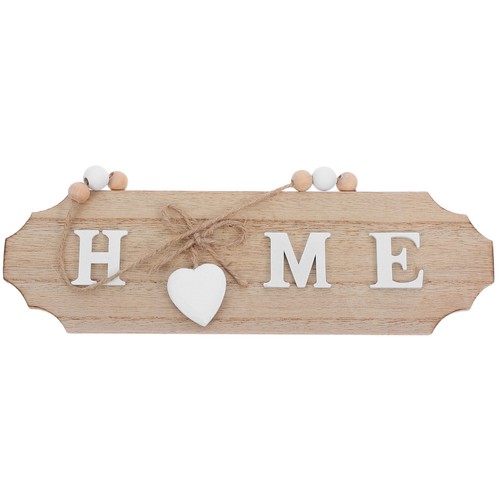 Plaque suspendue bois - en,