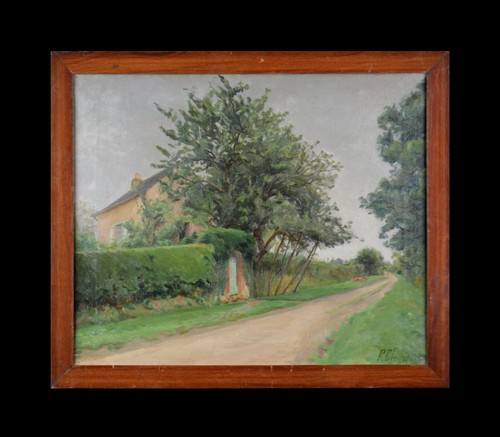 Tableau ancien école - tableau, ancien,
